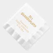 Es ist Quadruplets Baby Dusche Servietten Mit Folie (Rechts)