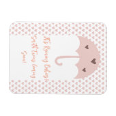 Es ist "Rain Twin Pregnancy Magnet" Magnet (Horizontal)