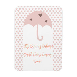 Es ist "Rain Twin Pregnancy Magnet" Magnet