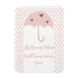 Es ist "Rain Twin Pregnancy Magnet" Magnet