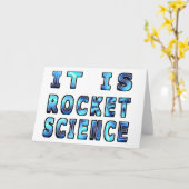 Es ist Raketenwissenschaft in 3D Karte (Gelbe Blume)