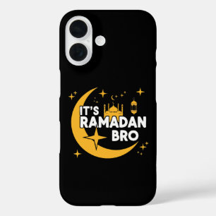 Es ist Ramadan Bro Frohes Fasten Islamischer Halbm iPhone 16 Hülle