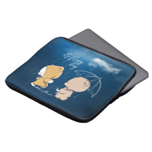 Es ist regnerisch 13" laptopschutzhülle