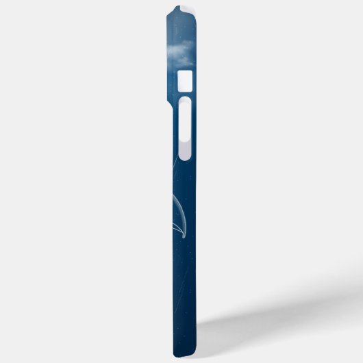 Es ist regnerisch | Case-Mate iPhone hülle (Rückseite / Links)