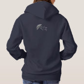 Es ist regnerisch | Frauen Hoodie (Rückseite)