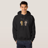 Es ist regnerisch | Männerhoodie Hoodie (Vorne ganz)