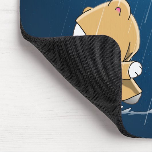 Es ist regnerisch | mousepad (Ecke)