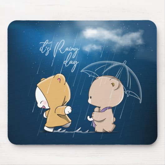 Es ist regnerisch | mousepad (Vorne)