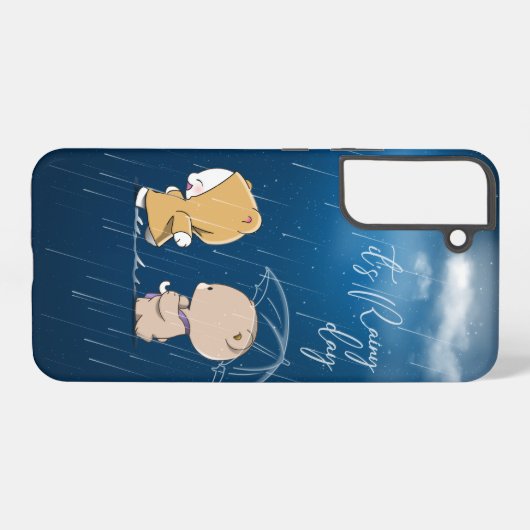 Es ist regnerisch | samsung galaxy hülle (Rückseite (Horizontal))