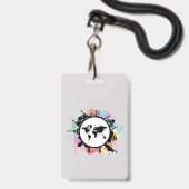 Es ist Reisezeit Ausweis (Vorderseite mit Lanyard)