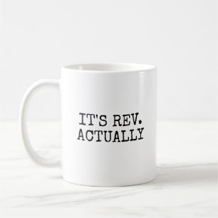 Es ist Rev Eigentlich Lustige Ordination Paston Ge Kaffeetasse