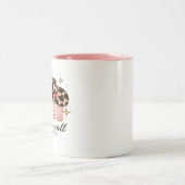 Es ist Rodeo Time Y'all Zweifarbige Tasse (Mittel)