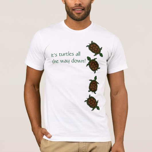 Es ist Schildkröten vollständig unten T-Shirt (Vorderseite)