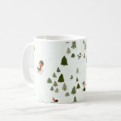 Es ist Schneezeit! Kaffeetasse (Vorderseite Links)
