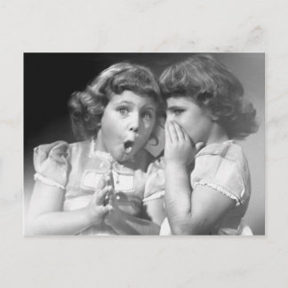 Es ist schockierend! postkarte