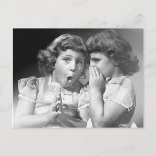 Es ist schockierend! postkarte (Vorderseite)