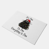 Es ist schön alles ist ein schönes Weihnachtslicht Fußmatte (Schrägansicht)