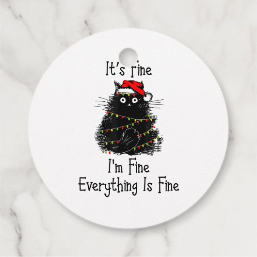 Es ist schön alles ist ein schönes Weihnachtslicht Geschenkanhänger (Rückseite)