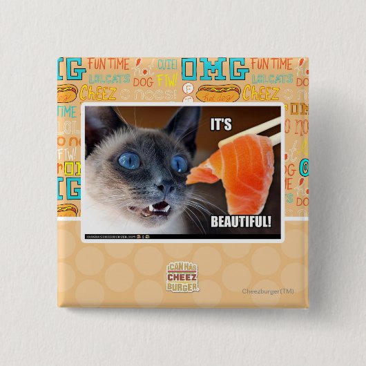 Es ist schön! button (Vorderseite)