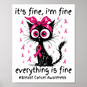 Es ist schön, dass ich eine schöne schwarze Katzen Poster