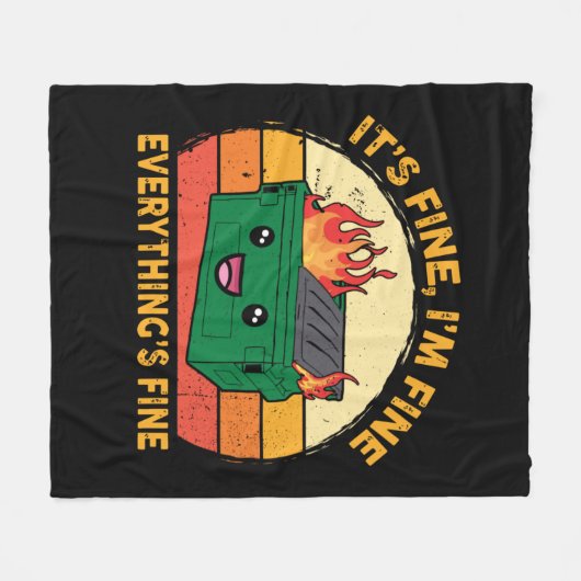 Es ist schön, dass ich gut bin, alles ist ein fein fleecedecke (Vorderseite (Horizontal))