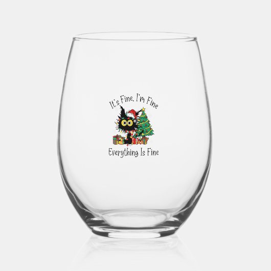 Es ist schön, dass ich gut bin, alles ist schön We Weinglas Ohne Stiel (Vorderseite)