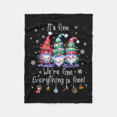 Es ist schön, dass wir gut sind, alles ist gut, al fleecedecke (Vorderseite)