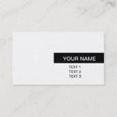 Es ist schön, dich kennenzulernen. telefonnummerkarte (Rückseite)