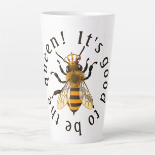 Es ist schön, die Königin-Gold-Krone zu sein Milchtasse