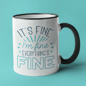 Es ist schön, ich bin eine schöne Kaffee-Tasse Tasse