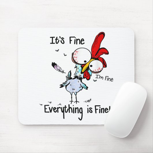 Es ist schön, ich bin gut alles ist fein lustiger  mousepad (Mit Mouse)