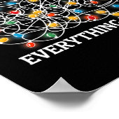 Es ist schön im schönen alles ist ein schönes Weih Poster (Ecke)