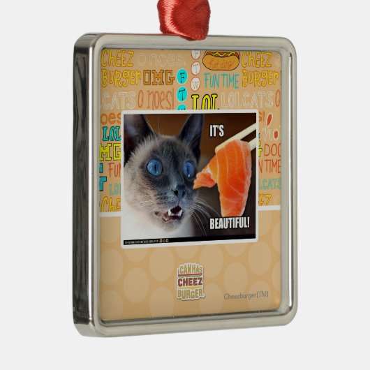 Es ist schön! ornament aus metall (Rechts)