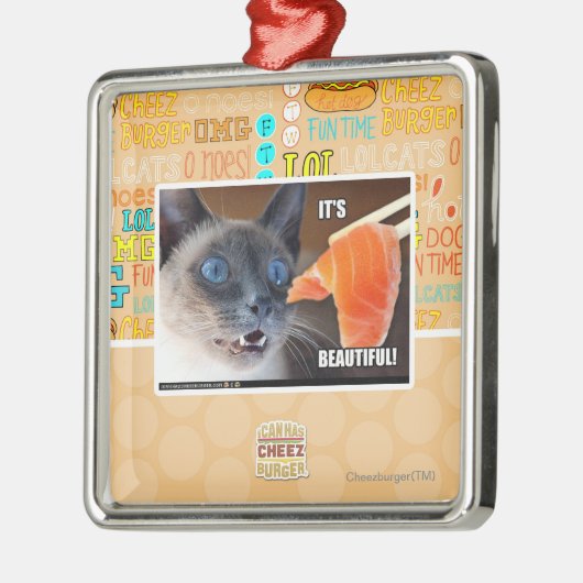 Es ist schön! ornament aus metall (Links)