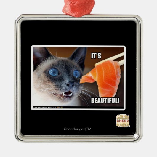 Es ist schön! ornament aus metall (Vorne)