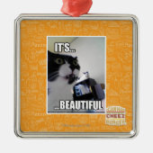 Es ist schön ornament aus metall (Vorne)