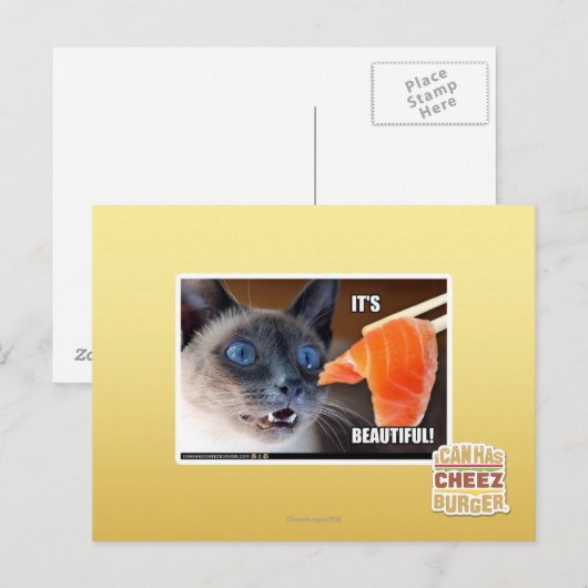 Es ist schön! postkarte (Vorne/Hinten)