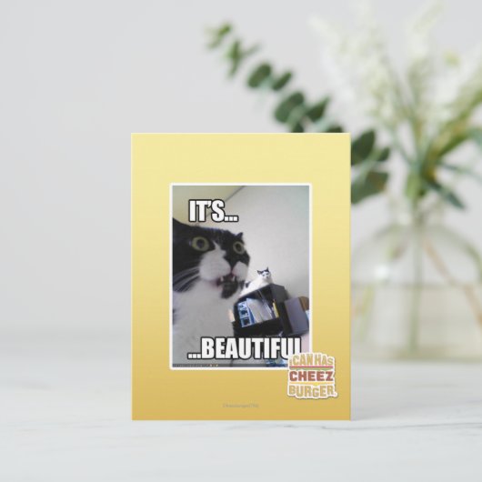 Es ist schön postkarte (Stehend Vorderseite)