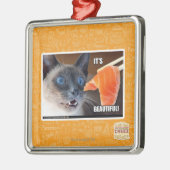 Es ist schön! silbernes ornament (Links)