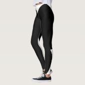 ES IST SCHWARZ, ES SIND WEISSE Leggings (Links)