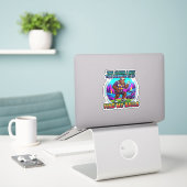 Es ist schwer meine Bälle zu finden wenn ich älter Aufkleber (Laptop auf Schreibtisch)