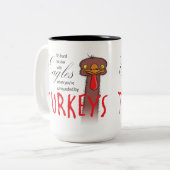 Es ist schwer, mit Adlerfischen Tasse zu steigen (Vorderseite Links)