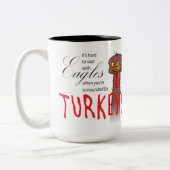 Es ist schwer, mit Adlerfischen Tasse zu steigen (Links)