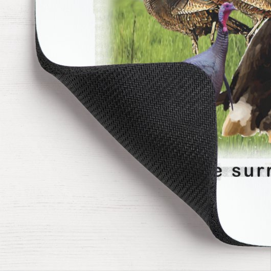 Es ist schwer, sich wie ein Adlerzitat zu erheben Mousepad (Ecke)