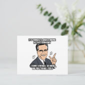 Es ist schwierig, in dieser Wirtschaft eine Zuhaus Postkarte (Stehend Vorderseite)