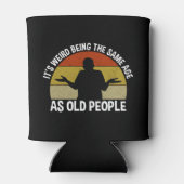 Es ist seltsam, das gleiche Alter wie alte Mensche Dosenkühler (Rückseite)