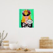 Es ist seltsam, das gleiche Alter wie alte Mensche Poster (Küche)