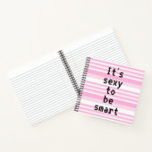 Es ist sexy, intelligent zu sein notizblock (Innenseite)