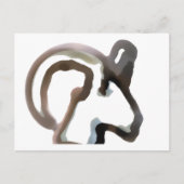 Es ist Sheep. I-Think Postkarte (Vorderseite)