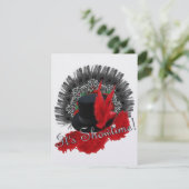 Es ist Showtime! Einladung (Stehend Vorderseite)